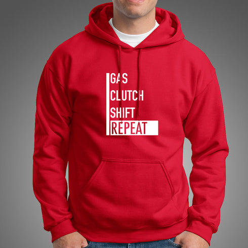 Gas Clutch Shift Repeat Hoodies |  Modified Online Store